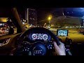 2018 audi rs3 sportback night pov drive  nice 5 cylinder sounds  lets drive