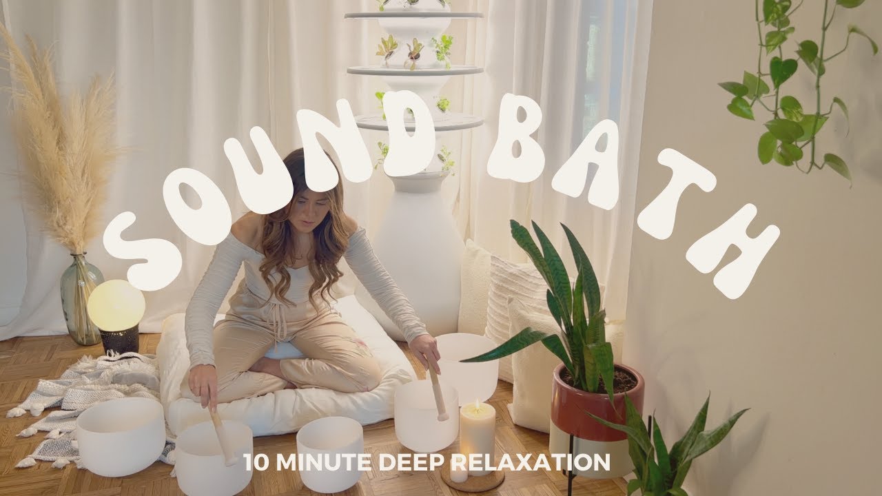 2023 Relaxing Sound Bath and Guided Meditation | Sound Bath for full ...
