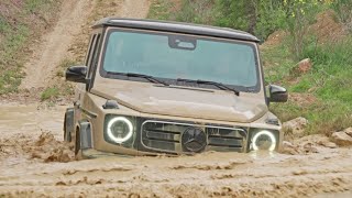 2025 Electric Mercedes G-Wagon OFF-ROAD Test Drive by Planet Car News 892 views 6 days ago 3 minutes, 55 seconds