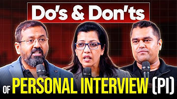 Doing this in PI (Almost) GUARANTEES IIM & Top B-Schools || CAT Personal Interview Do