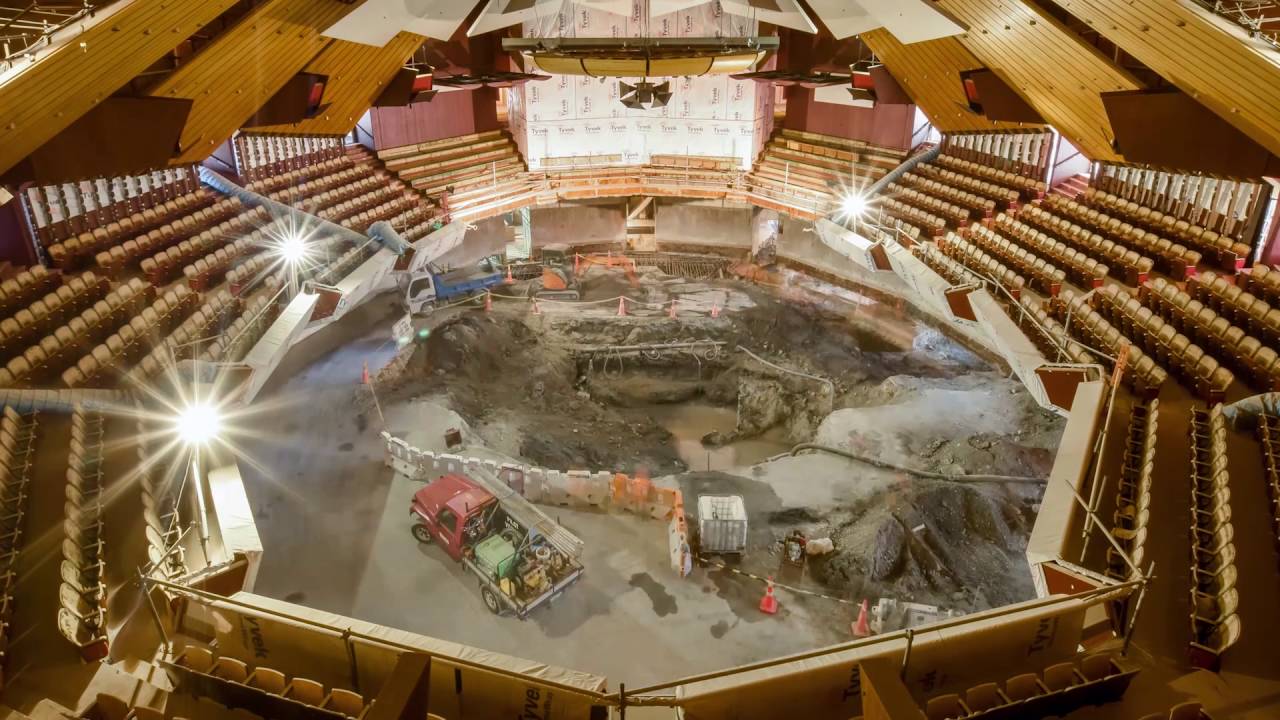 Christchurch Town Hall restoration progress YouTube