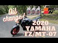 Yamaha FZ/MT-07 Oil Change (2020)