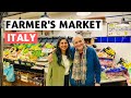 Italy&#39;s Local Farmer Market Tour | Central Market Of Florence | Italy Travel Hindi Vlog | सब्जी मंडी