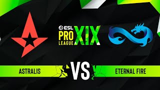 Astralis vs. Eternal Fire  Map 1 [Vertigo]  ESL Pro League Season 19  Group A