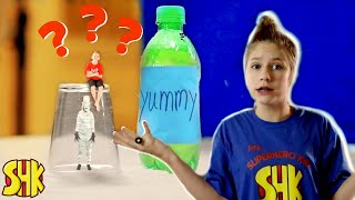 super shrinking soda and the mystery box unboxing