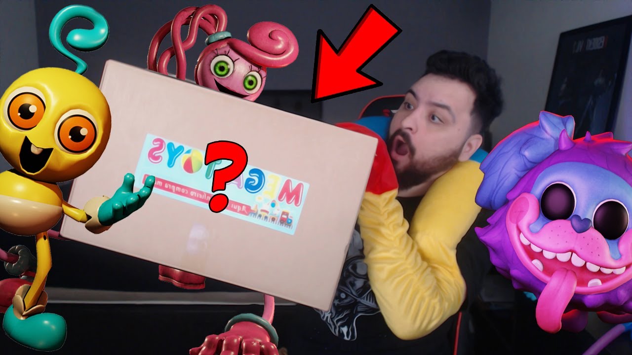 ABRIMOS UMA CAIXA SECRETA E MISTERIOSA DO BABY LONG LEGS DE POPPY PLAYTIME 3 !! - NightExtreme
