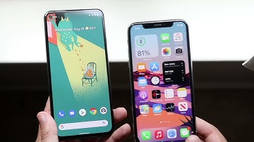 Google Pixel 5a Vs iPhone X Speed Comparison