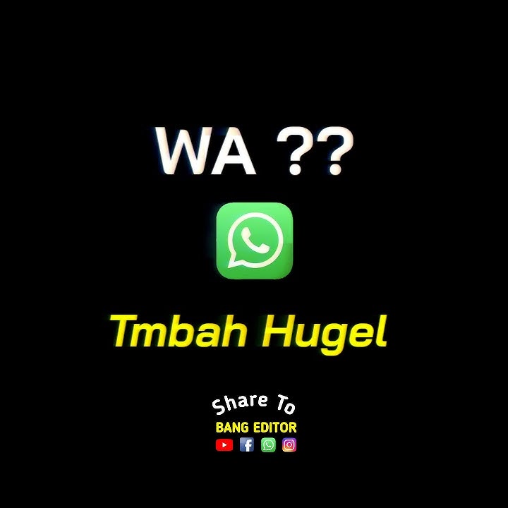 Tmbah Hugel (STORY WA) | 🎶 DJ Bale Bale x Scooby Doo Pa Pa (R.K 28 Remix)