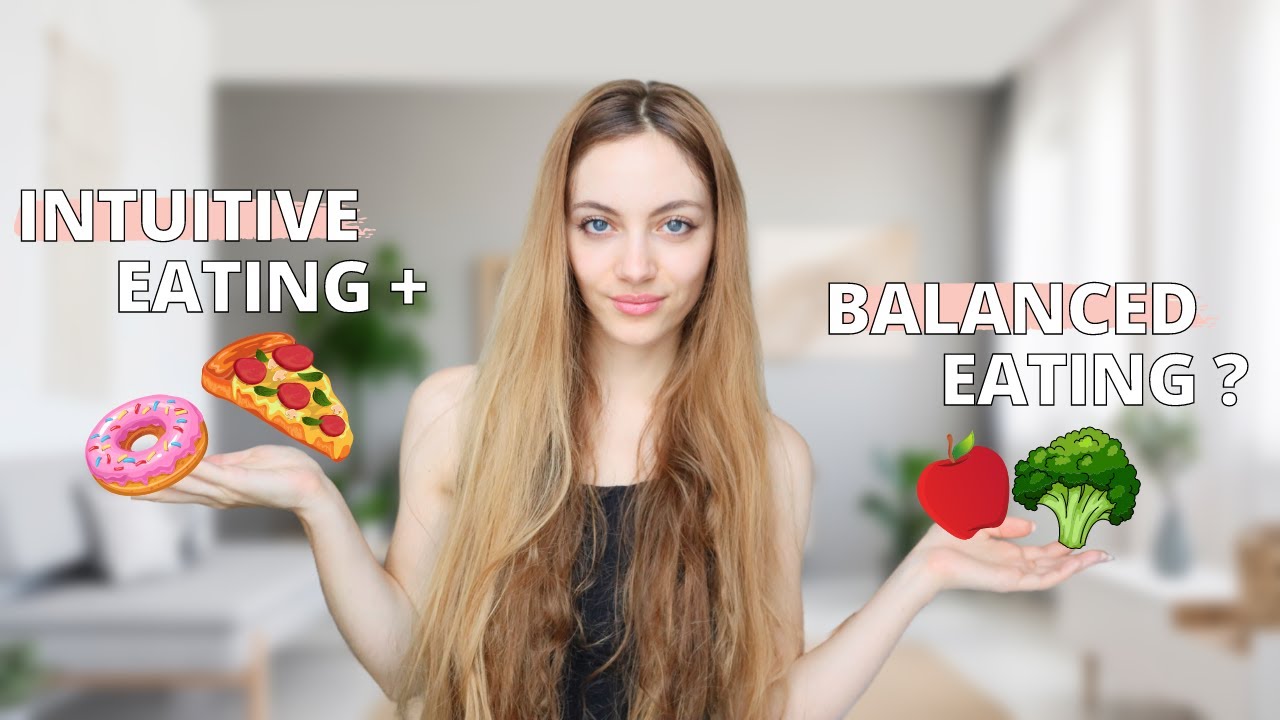Can Intuitive Eating and Healthy Eating Coexist? // How To Eat Balanced Meals and Eat Intuitively.