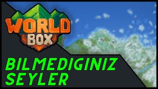 WorldBox Türkçe - Bilmediğiniz Şeyler!