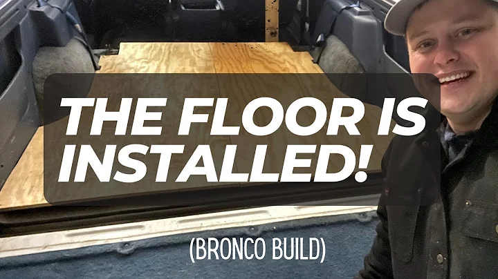 The floor is installed for the Bronco build!