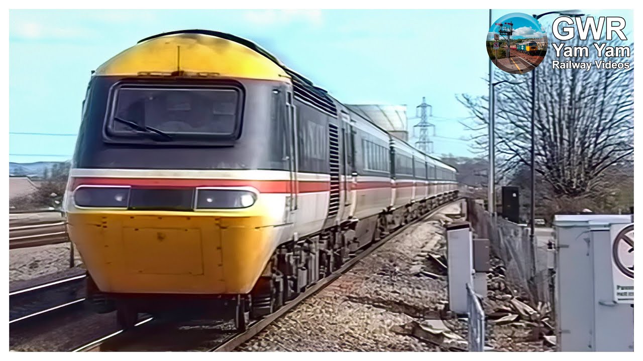 HST Valentas Screaming at Didcot Parkway - 4k Remaster