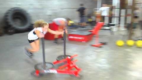 Hurdle Jumps into Prowler Push