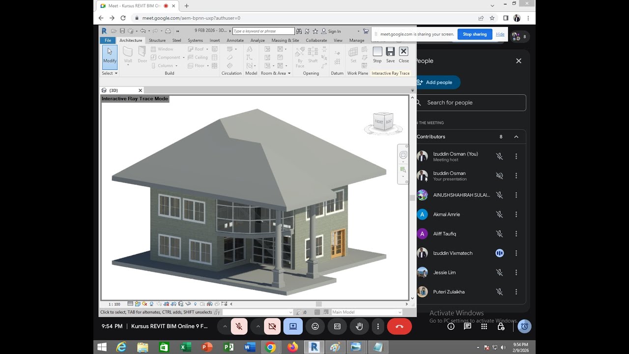 Kursus Sijil REVIT Training Course Malaysia - Membina Bangunan 2 ...