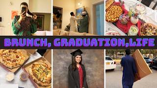 GRADUATION AFTER SIX YEARS?? BRUNCH AND DINNER DATE - Vlog