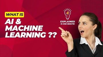 What is AI & Machine Learning? (Explained in 1 Minute!)