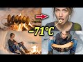 Survived -70°C: Extreme Wilderness Food: From Rotten Wood to Delicious Mea