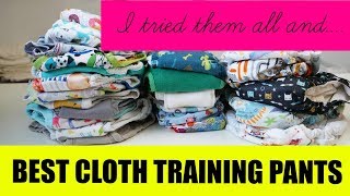 CLOTH TRAINING PANT FAVORITE | 3 BEST Cloth Trainers for Potty Training