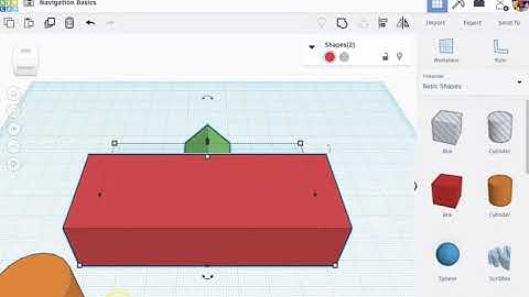 Navigation Basics of Tinkercad