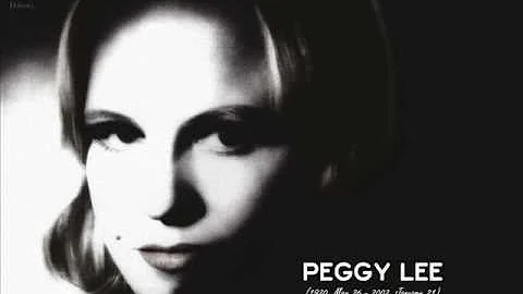 Peggy Lee - Why don't you do right
