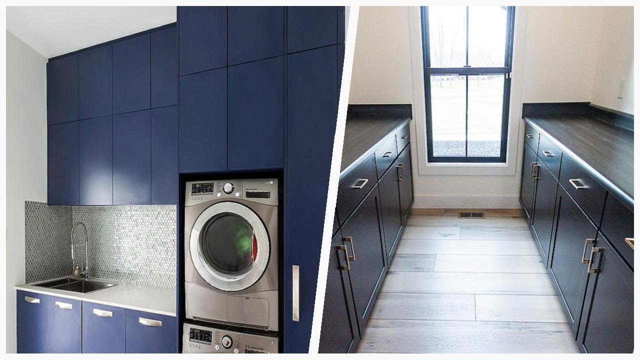 75 Coffered Ceiling And Vaulted Ceiling Laundry Room Design Ideas You