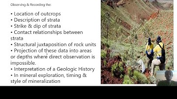 geological mapping the importance of stratigraphy in geological mapping
