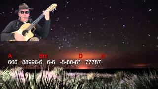 Nº 043 What´s Up ( Non Blondes ) tutorial harmonica( A)+guitar Mundharmonika chords