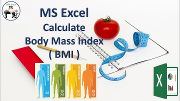 Calculate - Body Mass Index (BMI) in Excel || SVM Bench