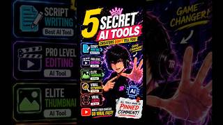 Top Creators Don’t Want You To Know These AI Tools 😳🔥”
