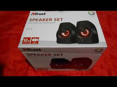 Акустическая система Trust Gemi 2.0 Rgb Black 22948 6W/USB
