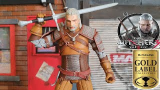 Witcher Geralt of Rivia (Gold Label Series) Mcfarlane Toys Walmart Exclusive Action Figure Review