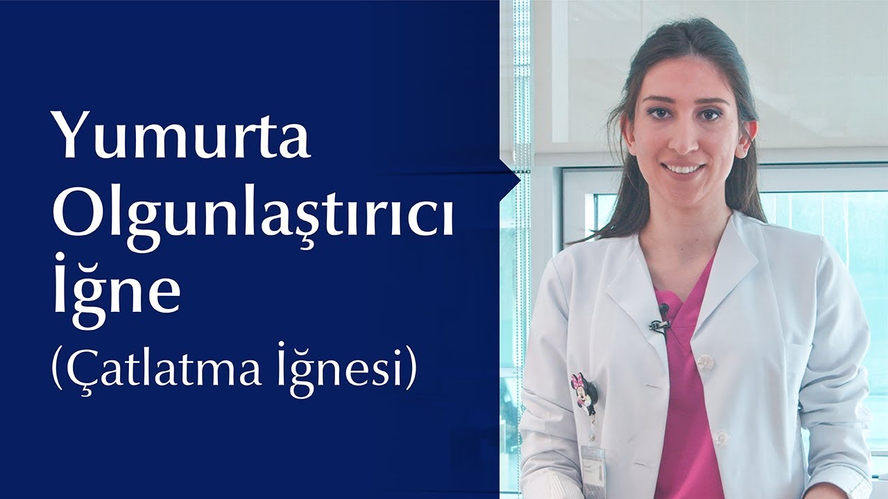 Tüp Bebek Tedavisinde Kullanılan Yumurta Olgunlaştırıcı İğne (Çatlatma