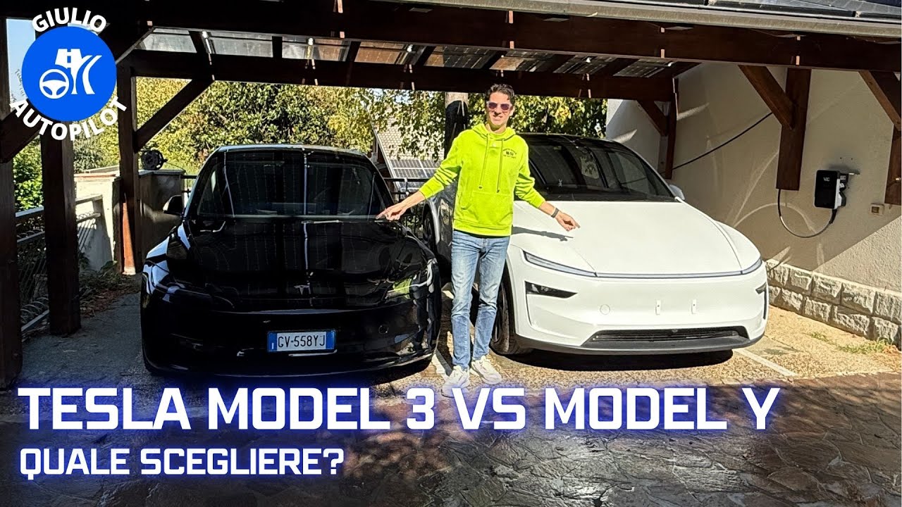 Quale scegliere tra TESLA Model3 e ModelY