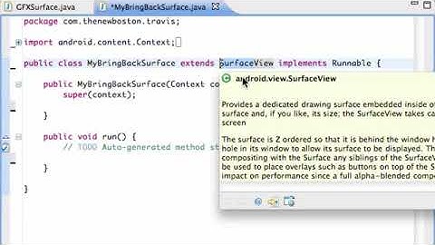 Android Application Development Tutorial   68   Setting up Animation Thread   YouTube 2017