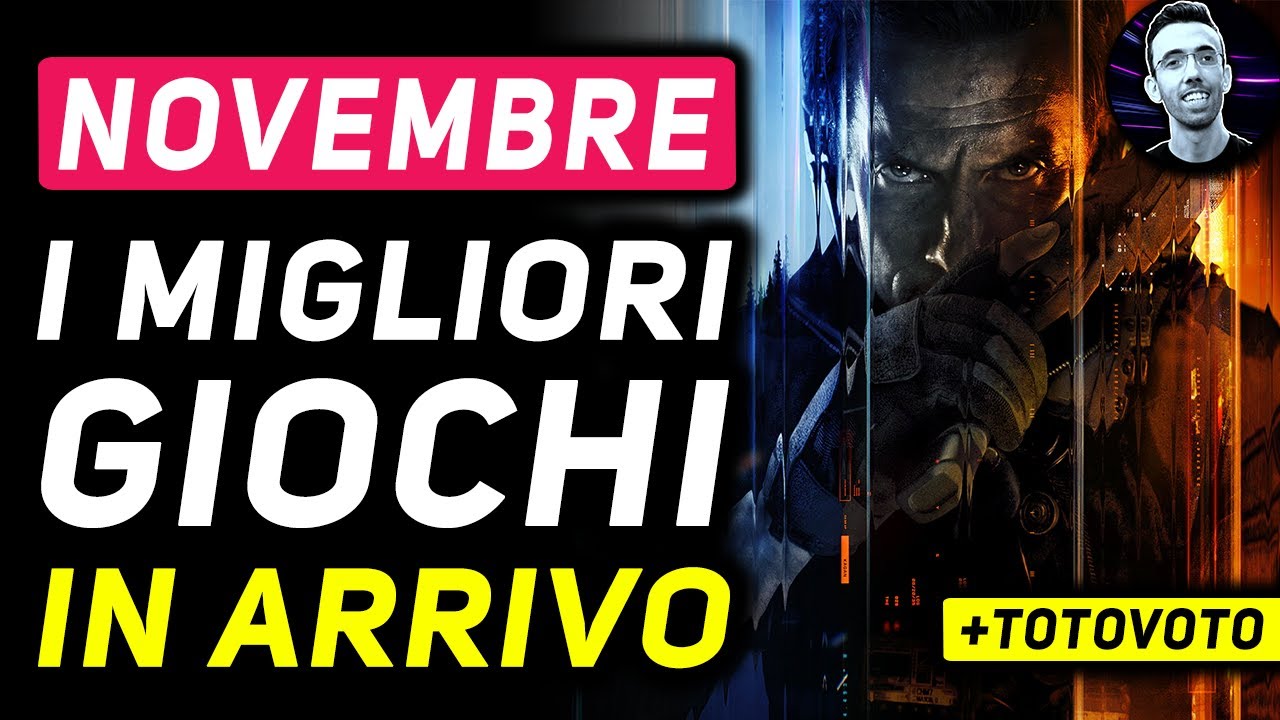 I MIGLIORI GIOCHI IN USCITA A NOVEMBRE ► USCITE 2025 PS5, PC, XBOX SERIE X/S, SWITCH, PS4