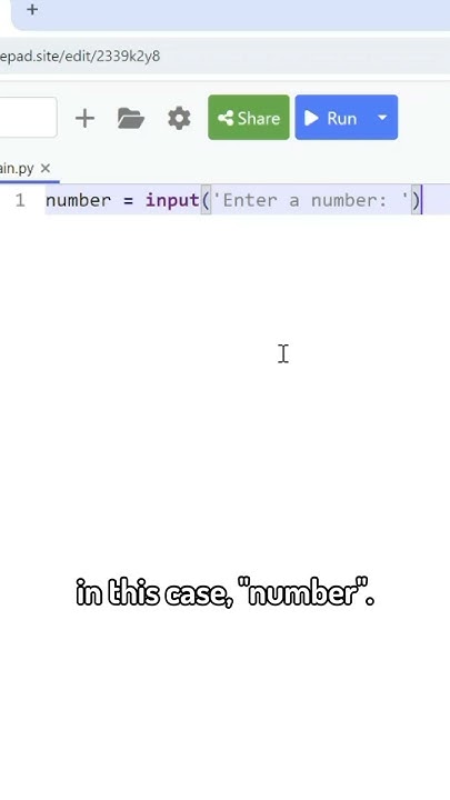 How to get input in Python 🐍 - YouTube
