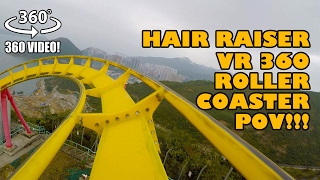 Move your phone to look around!!! take a vr 360 ride on ocean park's
hair raiser! the is located in hong kong right water with amazing
views! fil...