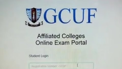 ONLINE EXAM GCUF WITH SAFE EXAM BROWSER FULL VIDEO VERY EASY