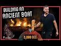 Making a Stone Age Dugout Boat with Fire