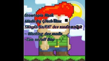 On/off Dev mode script | Growtopia hack