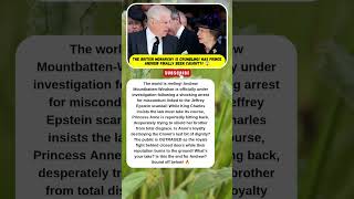 ARRESTED?! PRINCE ANDREW’S DARKEST HOUR REVEALED! 🚨 #RoyalScandal #PrinceAndrew #KingCharles