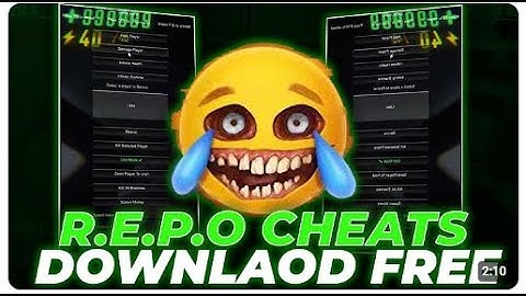 REPO Cheats  Mod Menu  Hacks + 21 MODS  in less in 60 second