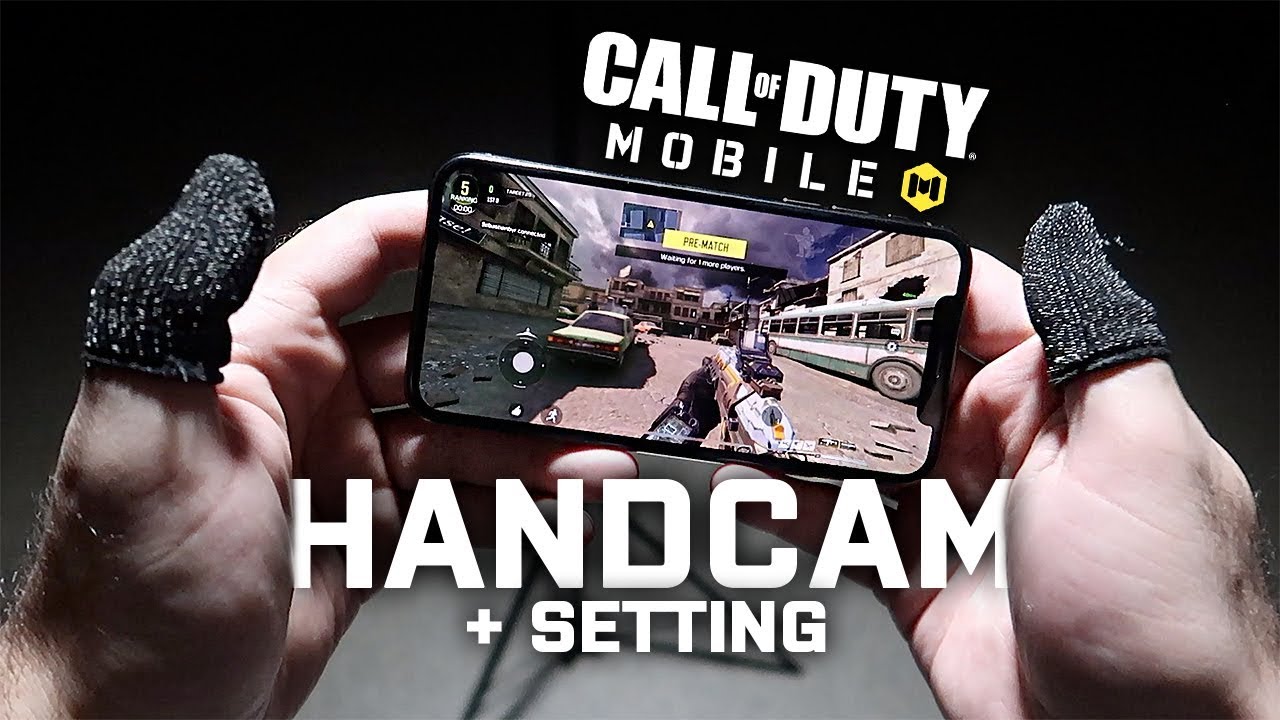 Call of Duty Mobile HANDCAM + SETTINGS GAMEPLAY - YouTube