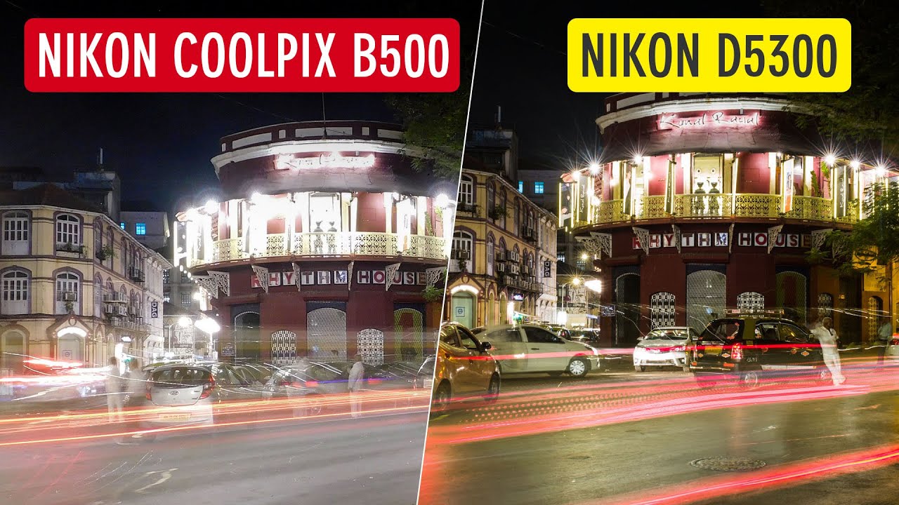 nikon coolpix b500 night photography