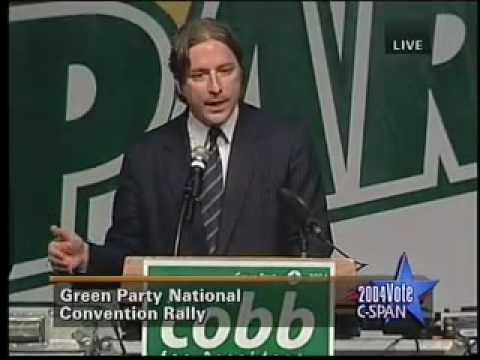 Matt Gonzalez, President of the San Francisco Board of Supervisors, speaks to the Green Party national convention. Milwaukee, Wisconsin. June 26th, 2004. www.mattgonzalez.com