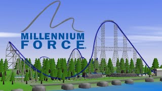 Millennium Force at Cedar Point Ultimate Coaster 2 Recreation