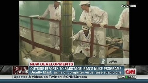 Covert action in Iran?