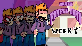 【FNF】matt purple fury main week///tord red fury main week but matt and pico sing it