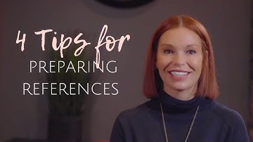4 Key Tips For Preparing References With MyComputerCareer