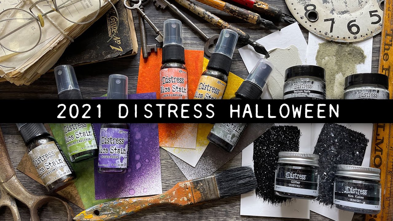 Tim Holtz Distress Halloween Collection (2021)